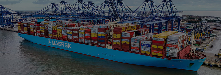 Mumbai Maersk at Hutchison Ports Port of Felixstowe Breaks Deep Draft Record - ISS Relocations