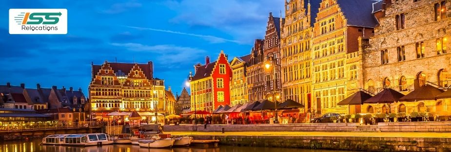 International Movers to Ghent from Saudi Arabia: Best Movers - ISS Relocations