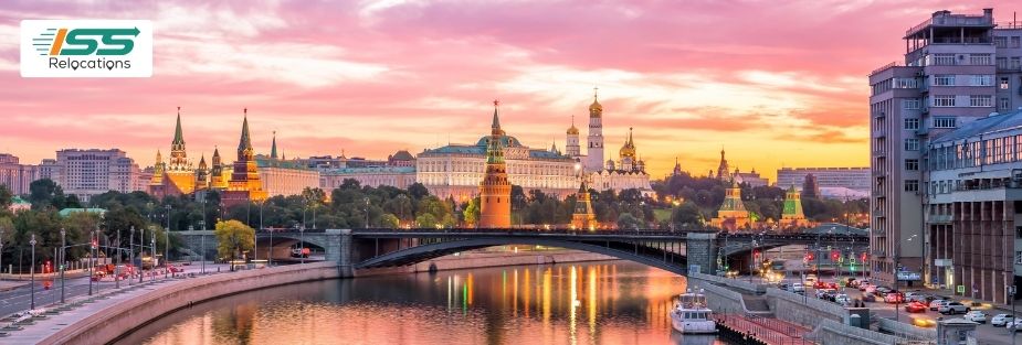 International Movers to Moscow from UAE - ISS Relocations