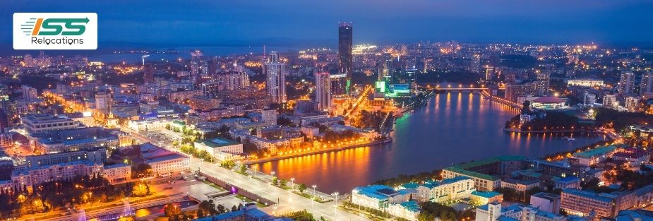 International Movers to Yekaterinburg from Qatar - ISS Relocations
