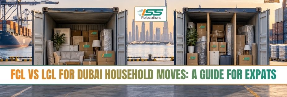 FCL vs LCL for Dubai Household Moves: A Guide for Expats - ISS Relocations